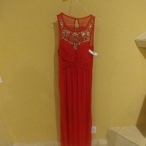 Red Prom Dress - Picture 1 of 4